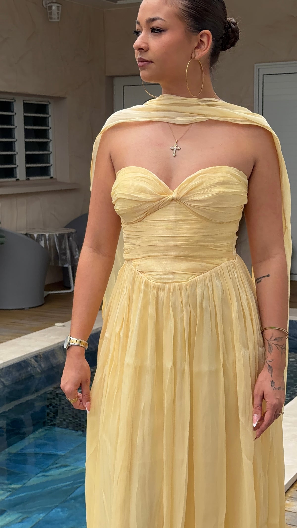 Robe Longue Jaune - SOLEA