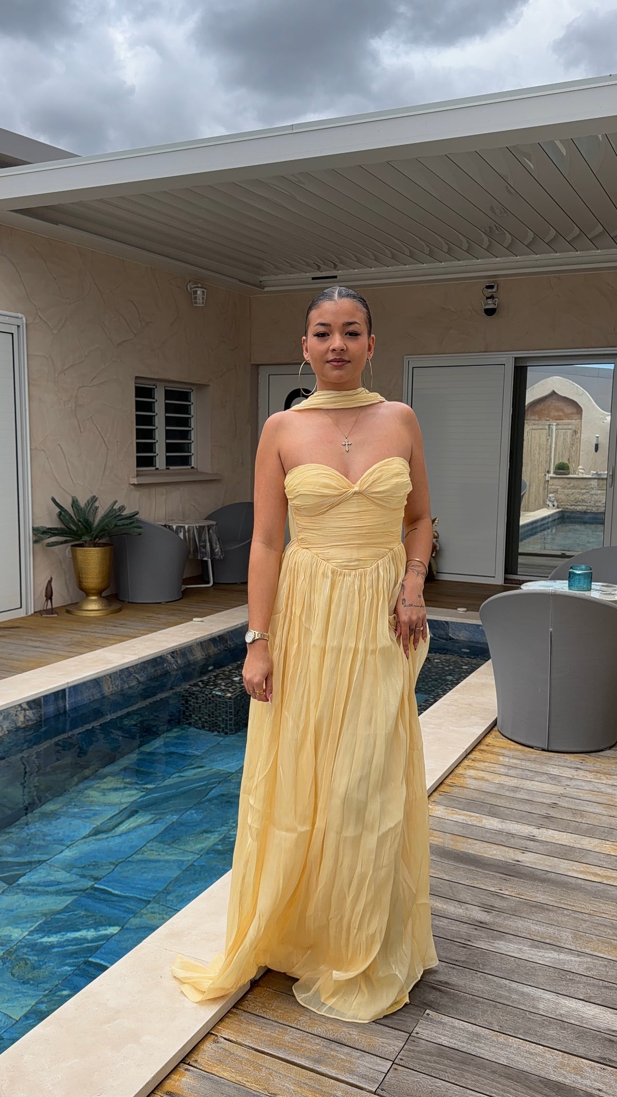 Robe Longue Jaune - SOLEA