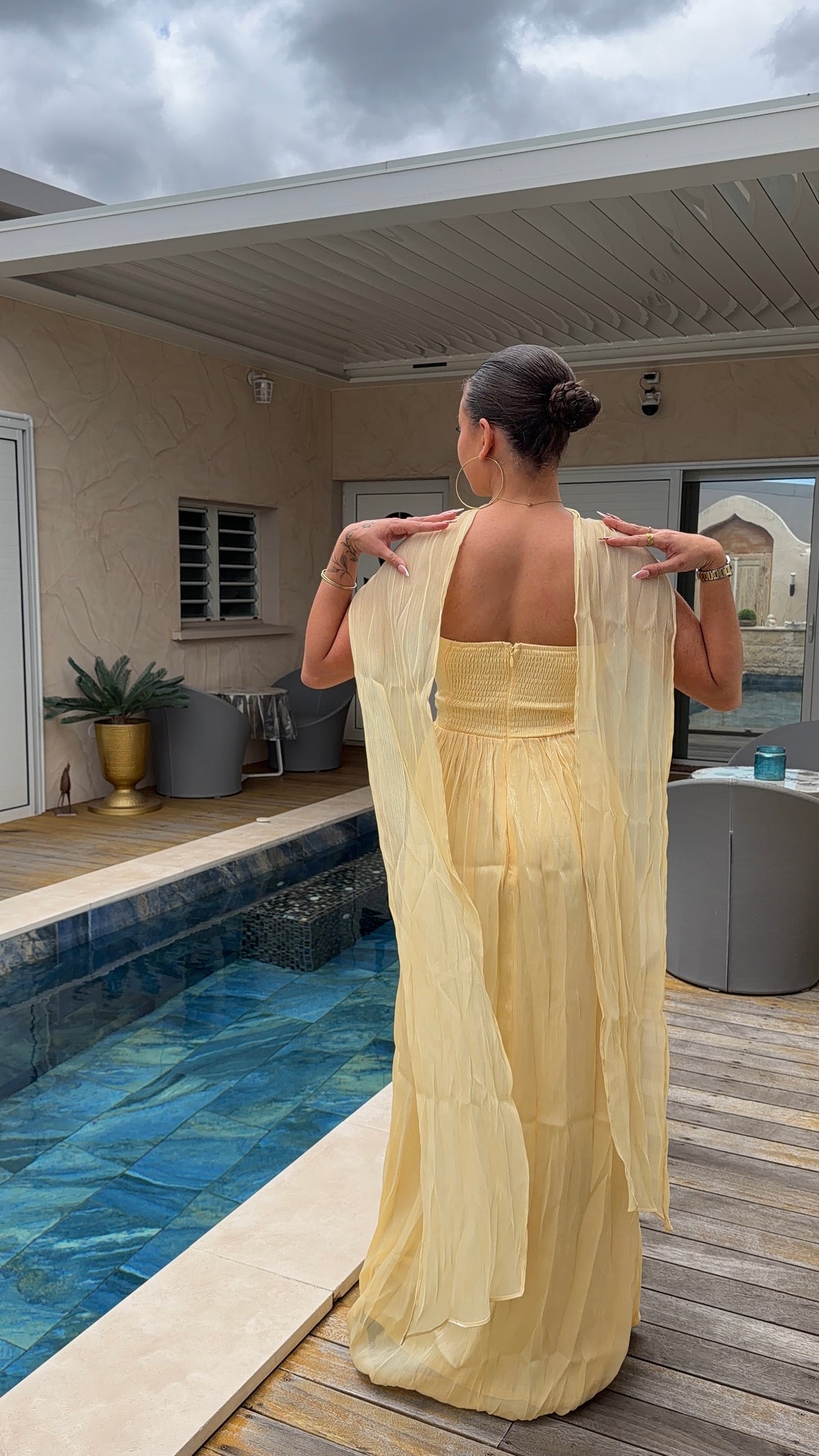 Robe Longue Jaune - SOLEA