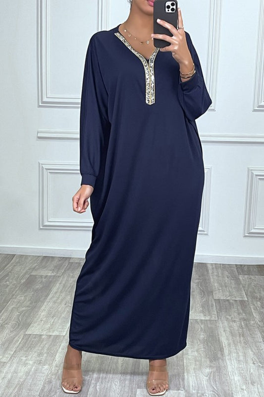 Abaya longue manche
